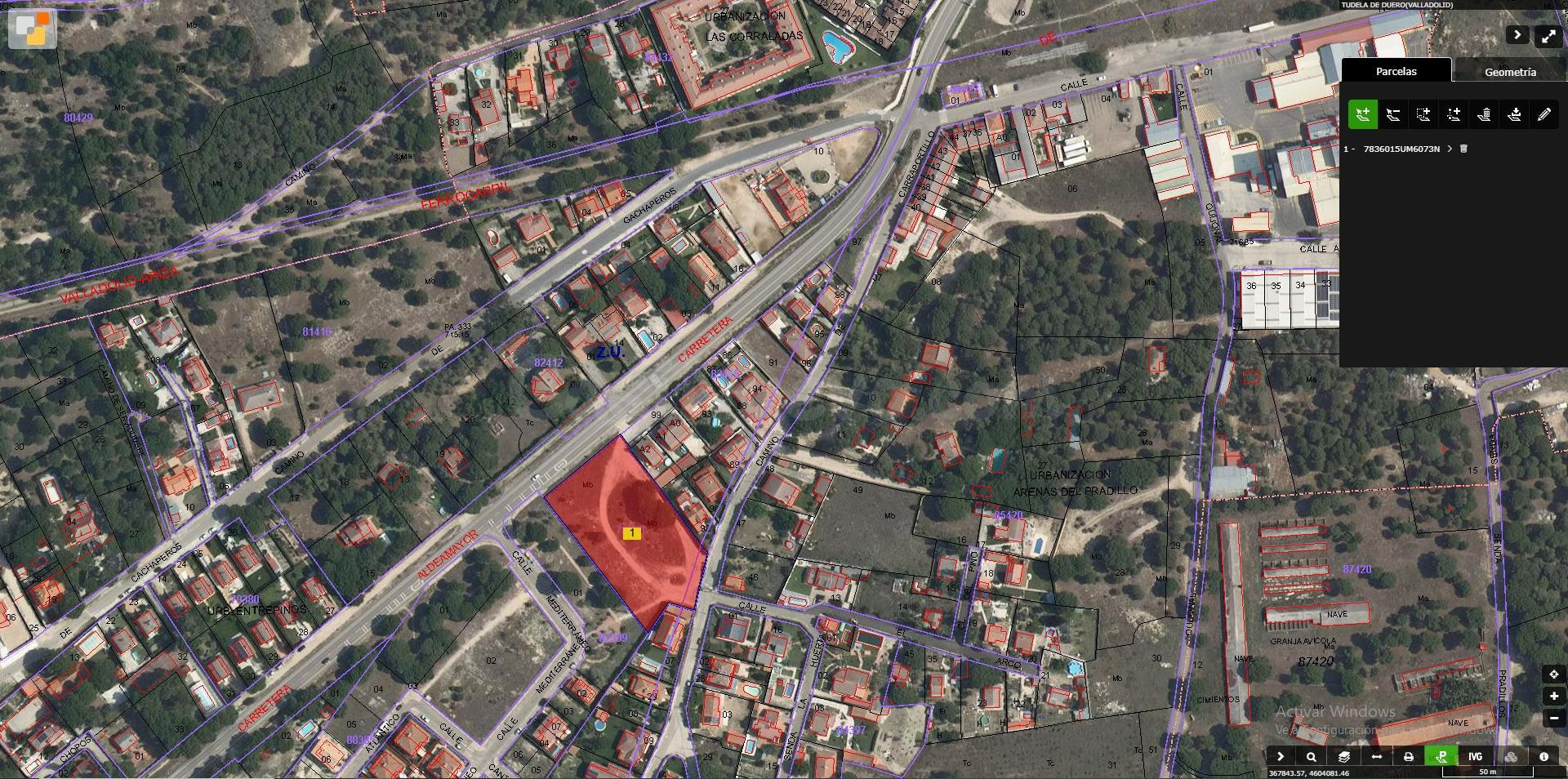 SUELO URBANO RESIDENCIAL EN VENTA EN TUDELA DE DUERO, VALLADOLID