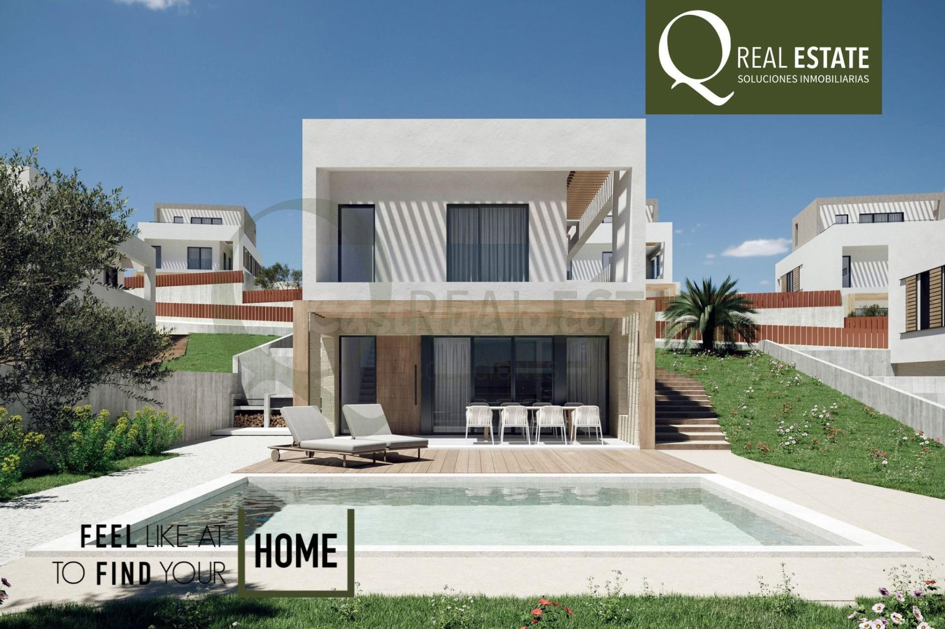 Villa de diseño en Finestrat con piscina privada y parcela de 681 m2