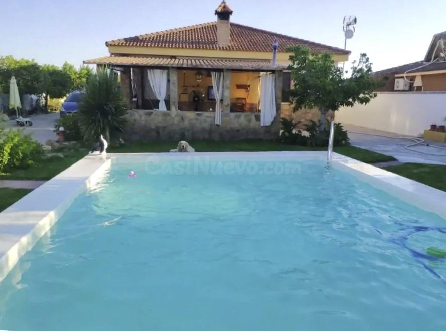 CHALET NO HIPOTECABLE CON PISCINA Y CASA DE INVITADOS EN EL HIGUERÓN