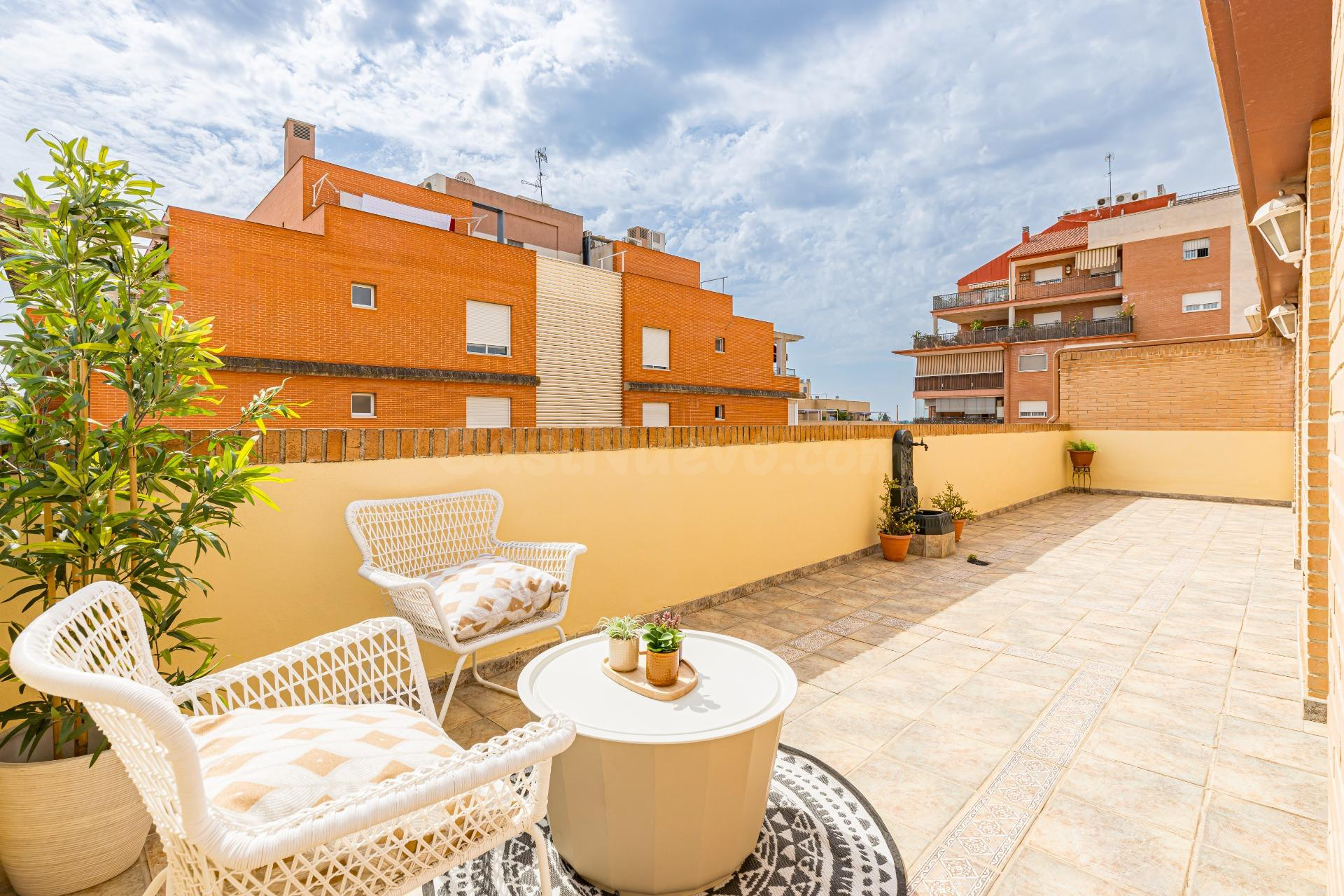 Ático en planta con espectacular terraza en el Ranero
