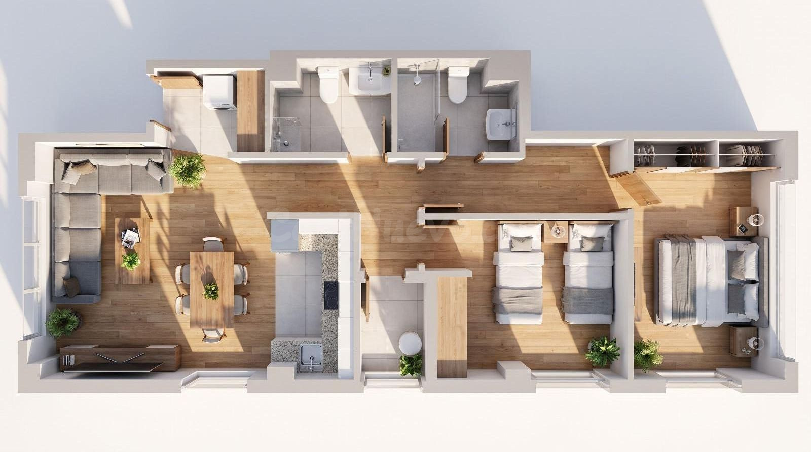 Moderno Apartamento de Obra Nueva en Vereda de Jaén, Albacete - €180.000