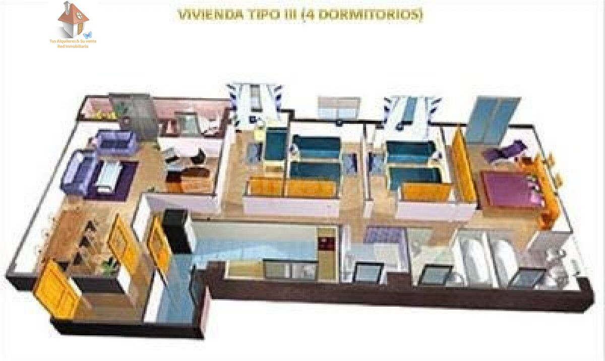 VENTA DE PISO DE 4 habitaciones CON DOS PLAZAS DE GARAJE