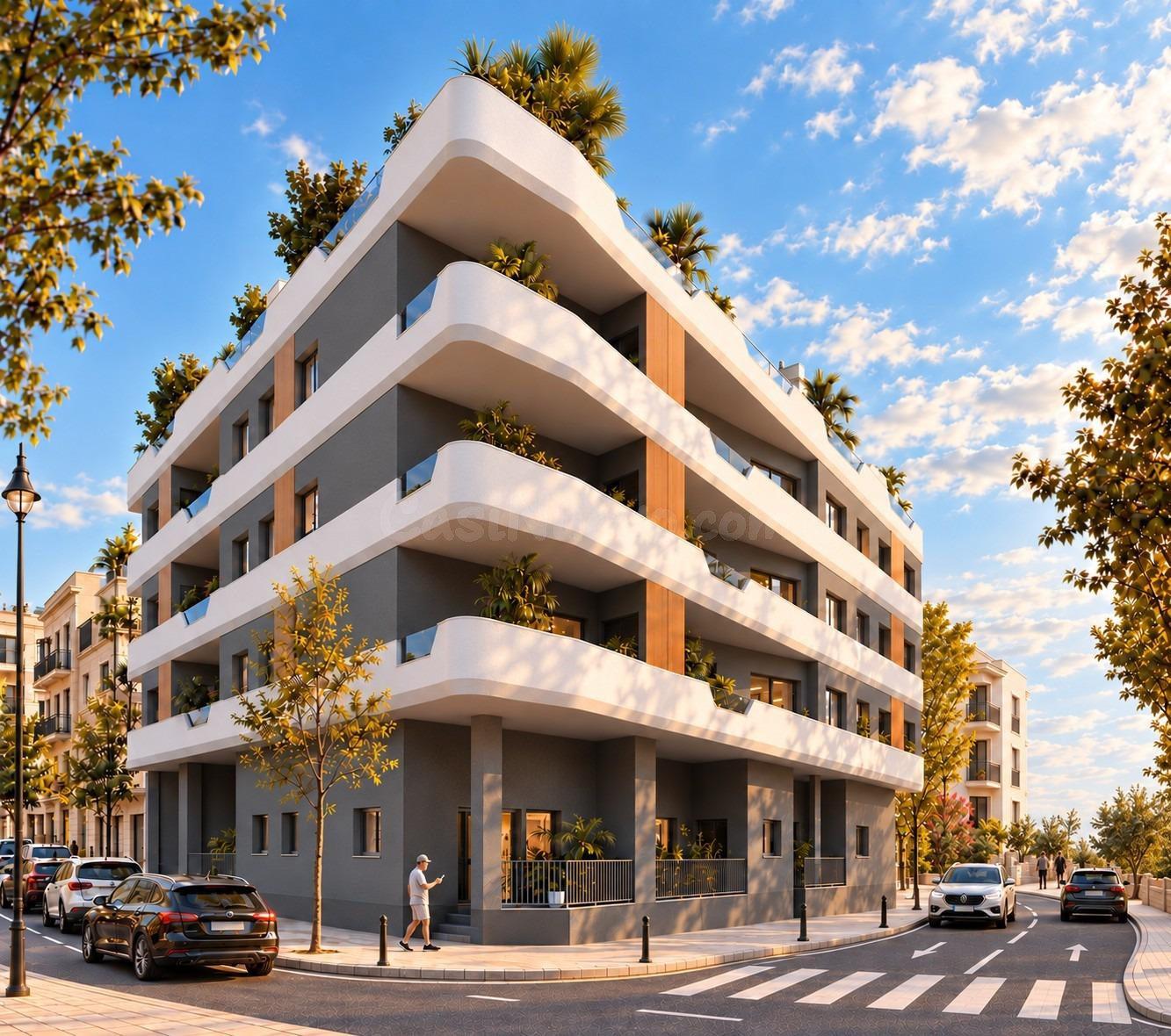 Apartamentos de nueva construcción en el centro de Santa Pola, cerca de la playa