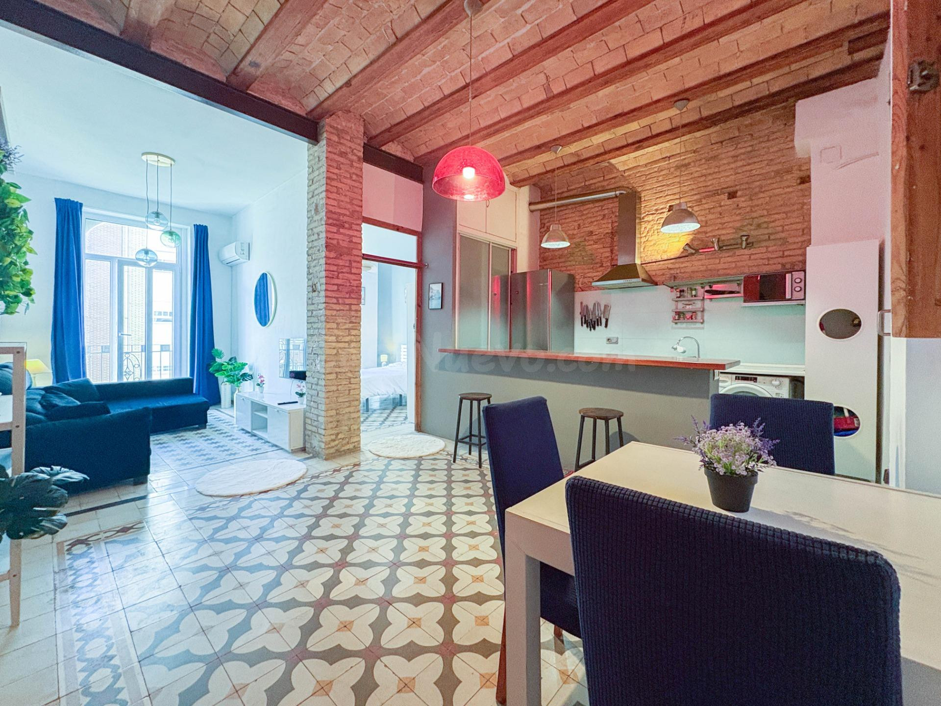 ALQUILER EN EL CORAZON DE RUZAFA, 2 habitaciones, 1 BAÑO