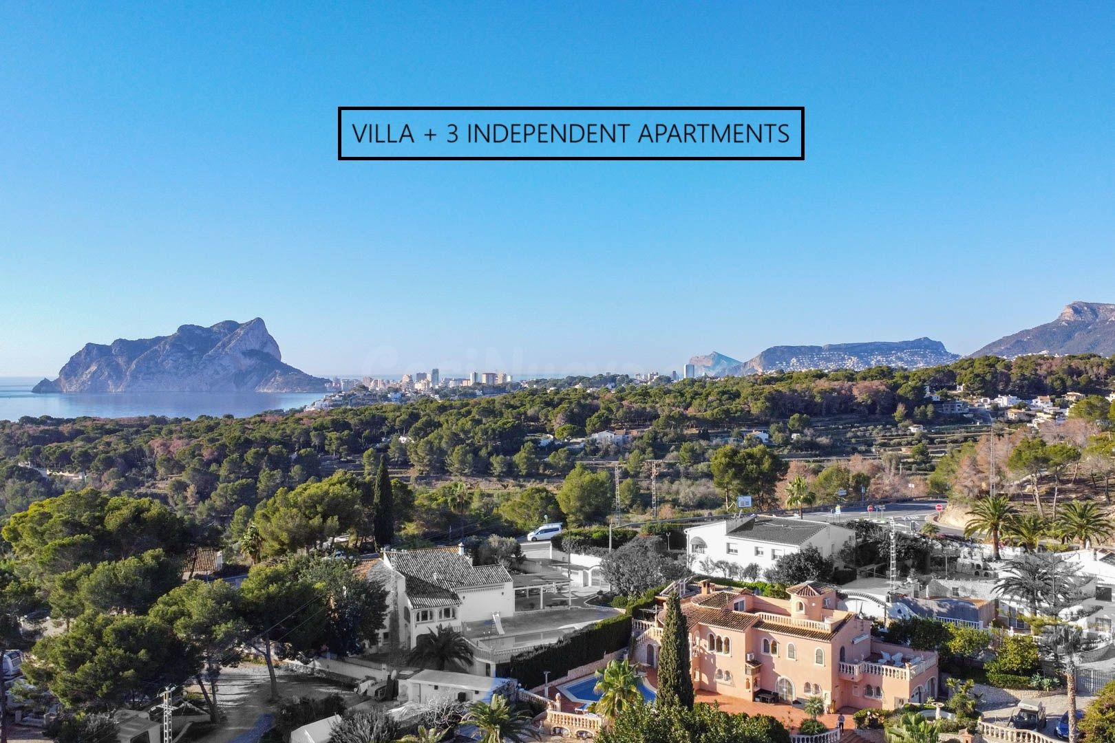 Villa 8 habitaciones 392m² en venta - Benissa pueblo