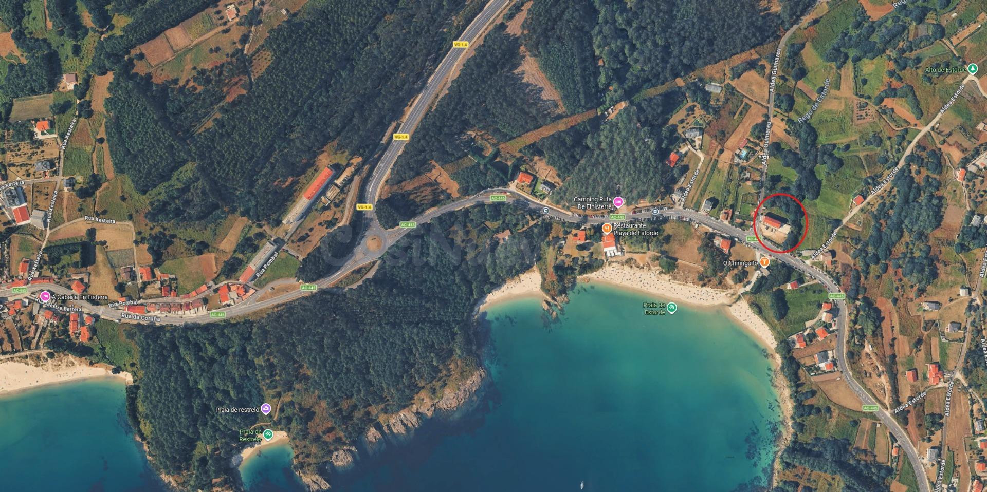 Apartamento con vistas al mar junto a la playa de Estorde – 