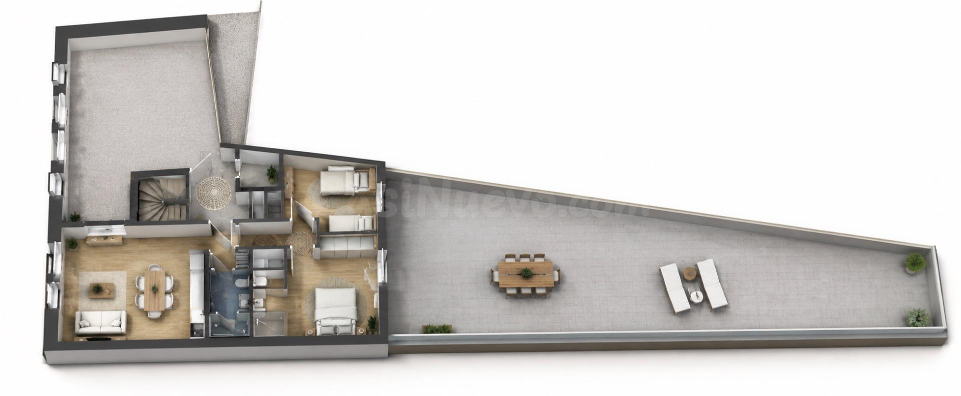 PALAMÓS: APARTAMENTO A ESTRENAR, CÉNTRICO Y A ESCASOS METROS - foto 2