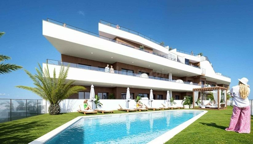 Apartamentos de nueva construcción con piscina y gimnasio en Formentera del Segura, Costa Blanca