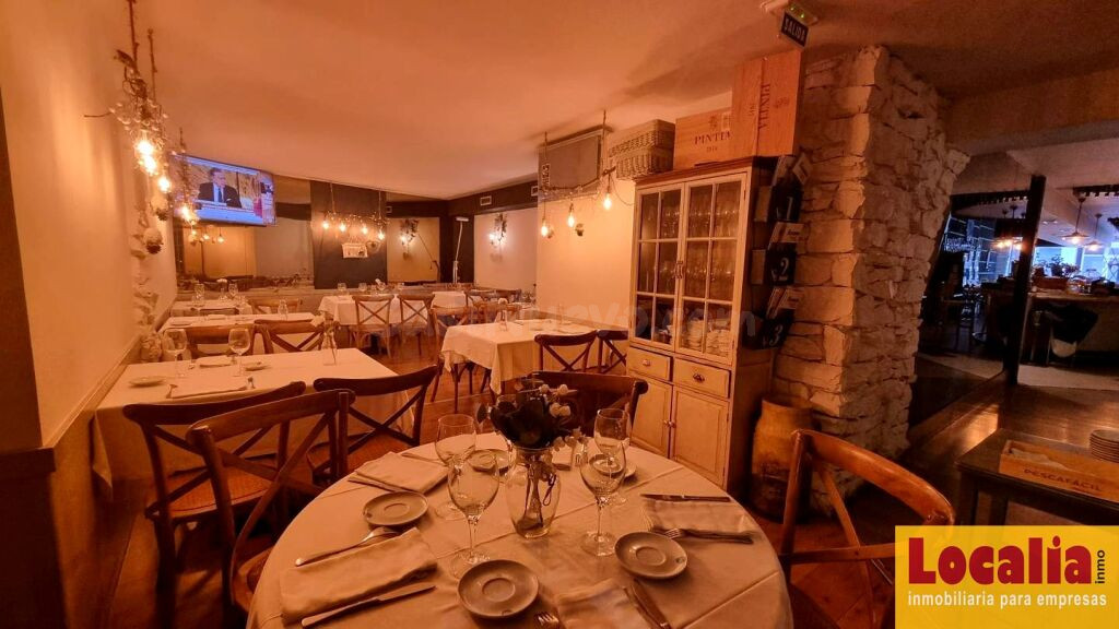 Emblemático restaurante en venta en Torrelavega.
