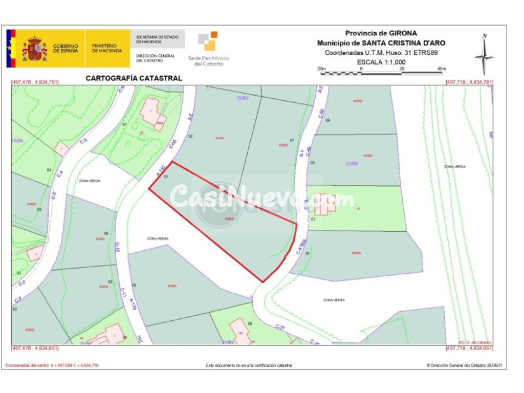 Parcela en Venta en Santa Cristina D Aro Girona - foto 2