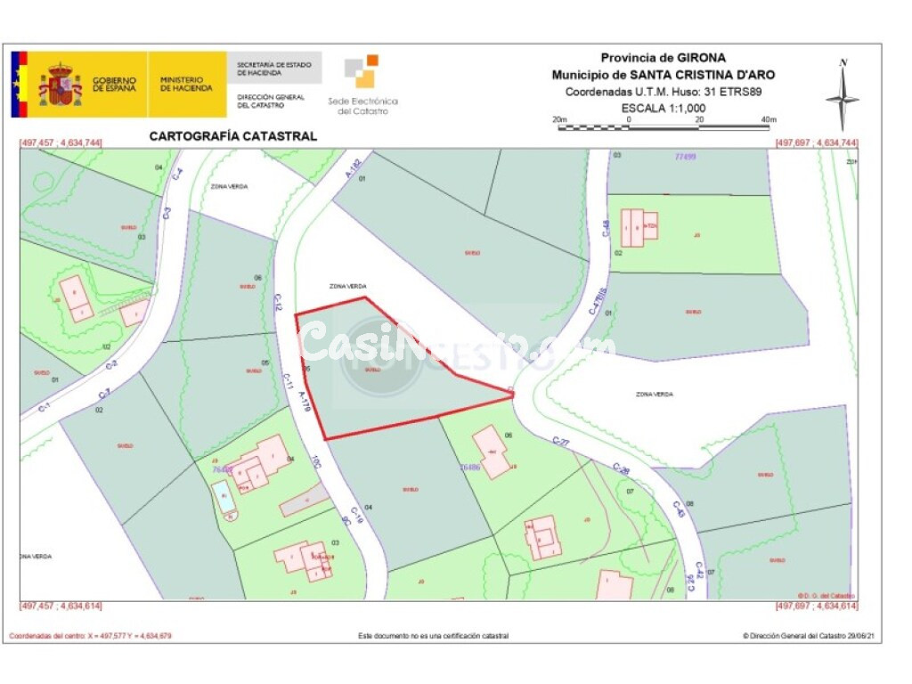 Parcela en Venta en Santa Cristina D Aro Girona - foto 2