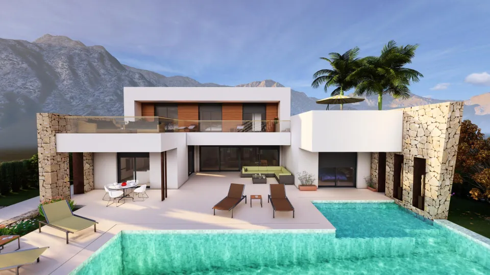 ▷Proyecto de construcción de villa de lujo en Moraira, Costa Blanca.
