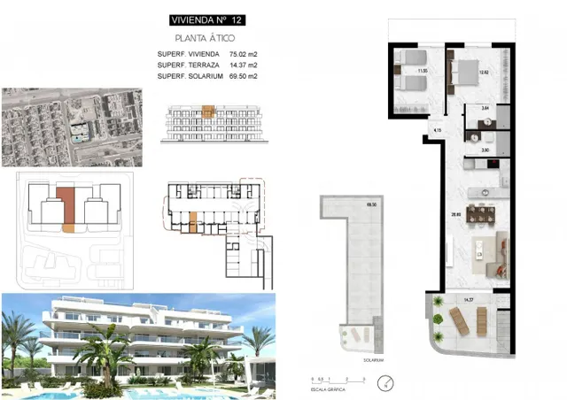 MAGNIFICO ÁTICO DE NUEVA CONSTRUCCIÓN EN LOMAS DE CABO ROIG — 23