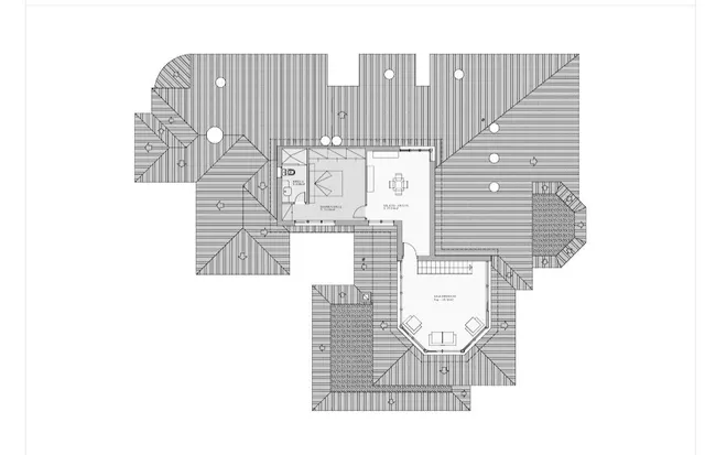 Chalet con patio, piscina, jardin, tenis, porche ,bodega  y garage — 34