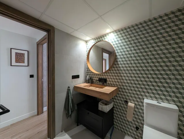 ¡espectacular! alto, moderno y exterior en residencial con garaje y ascensor — 35