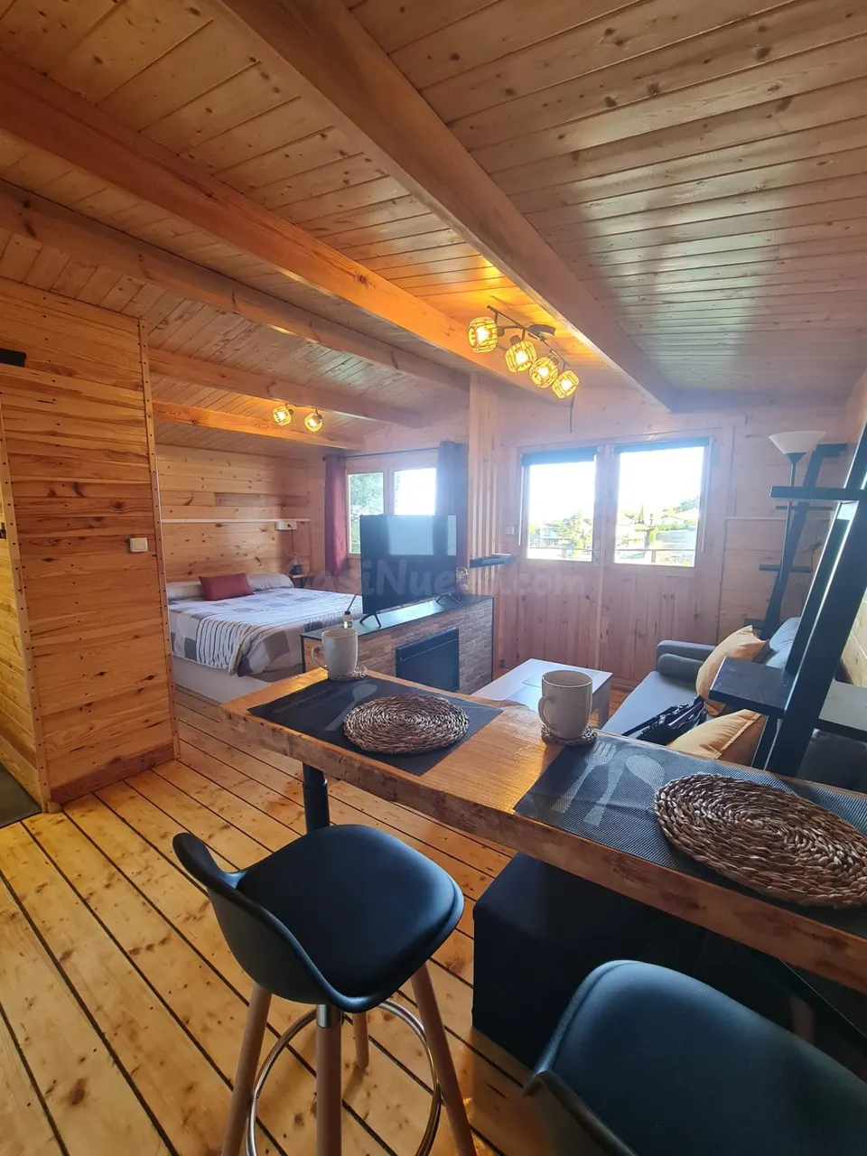 PARCELA CON CASA DE MADERA EN CUMBRES VERDES