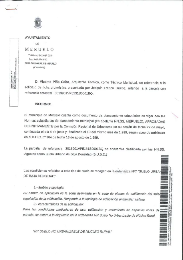 PARCELA EN VENTA EN SAN MAMÉS DE MERUELO — 6