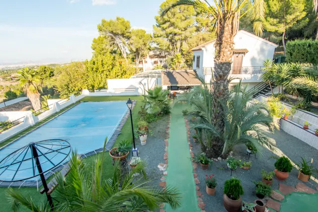Chalet con vistas a Murcia desde el Puerto de la cadena — 44