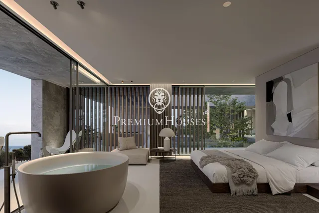 Espectacular proyecto de casa de diseño y ultra eficiente en venta en Teià — 5