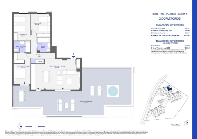Ático 3 habitaciones 209m² en venta - Doña Julia Golf — 17