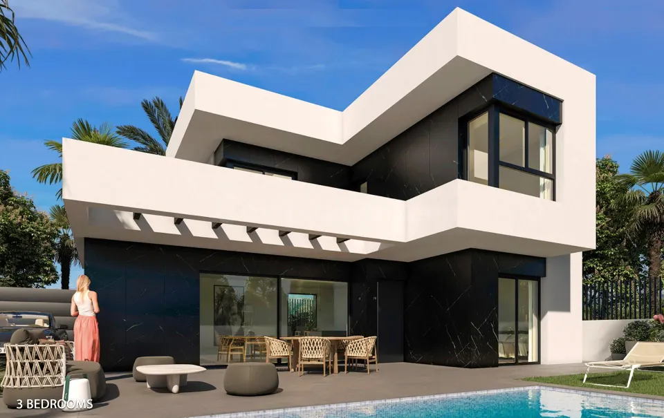 VILLAS DE OBRA NUEVA EN ROJALES