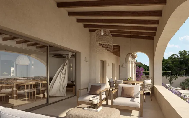 Villa de estilo mediterráneo con 3 dormitorios a la venta en Benissa. — 2