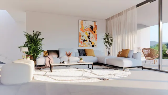 Promoción de obra nueva de dos viviendas unifamiliares en Torre en Conill con vistas al golf — 7