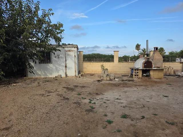 Espectacular finca rústica con proyecto de construcción y licencia en Los Montesinos — 26