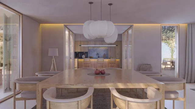 Exclusiva finca rústica en Manacor con proyecto de vivienda de diseño y piscina privada — 3