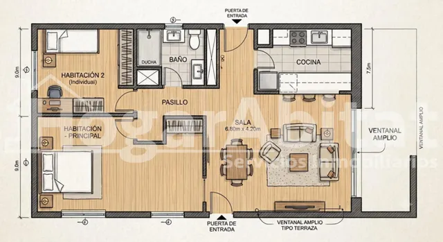 Chalet rústico con piscina, garaje y terraza — 27