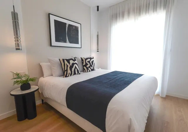 Apartamento 1 Dorm. de Lujo en Primerisima Linea con Vistas Piscina Parking y Gimnasio — 10