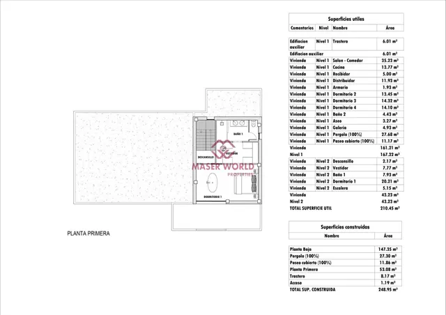 Villas de obra nueva situadas en término de Aspe. — 23