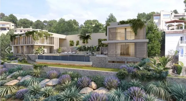 Solar con Proyecto y Licencia de Obra vista al mar en Puerto - foto 3