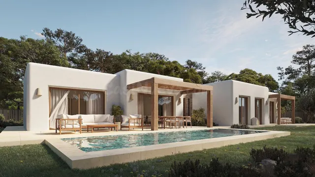 Villas de estilo mediterráneo en La Fustera, Benissa Costa