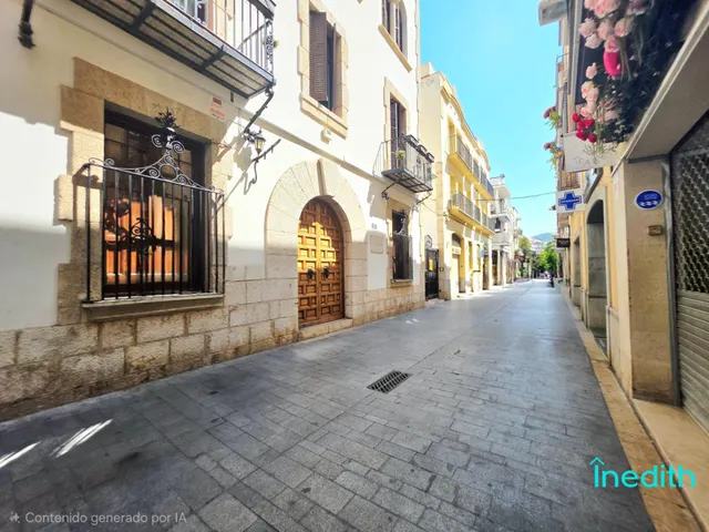 Bonito piso con patio en bonita calle centro Sitges — 50