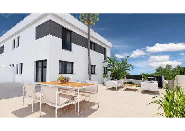 Chalet pareado moderno con piscina privada y semisótano en Alhaurín de la Torre — 17