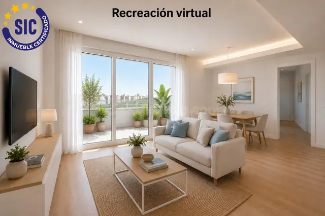 ÁTICO A ESTRENAR DE 2 DORMITORIOS Y AMPLIA TERRAZA CON VISTA - foto 4