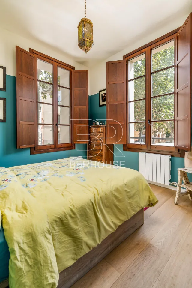 Piso con jardín privado en finca catalogada - Teià centro — 29