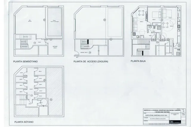 Parcela esquinera central en el lado del Parque Alfonso XIII. Posibilidad de construir 5 plantas (baja+4) con vistas al mar desde las superiores. Aprox. 785 m2 con 11 apartamentos y piscina interior. — 13