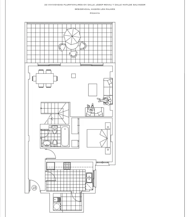Ático dúplex de 4 dormitorios con terraza de 20,76 m2, 2 garajes y trastero en Picanya — 19