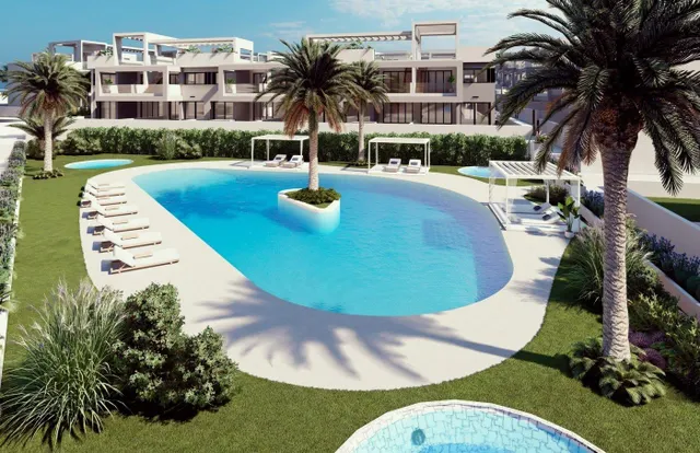 RESIDENCIAL DE OBRA NUEVA CONSTRUCCIÓN DE APARTAMENTOS BUNGALOW EN LOS BALCONES — 46