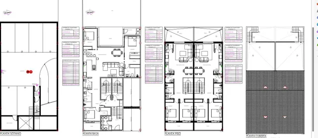 Edificio de obra nueva con piscina  y plaza de parking en Muro — 49