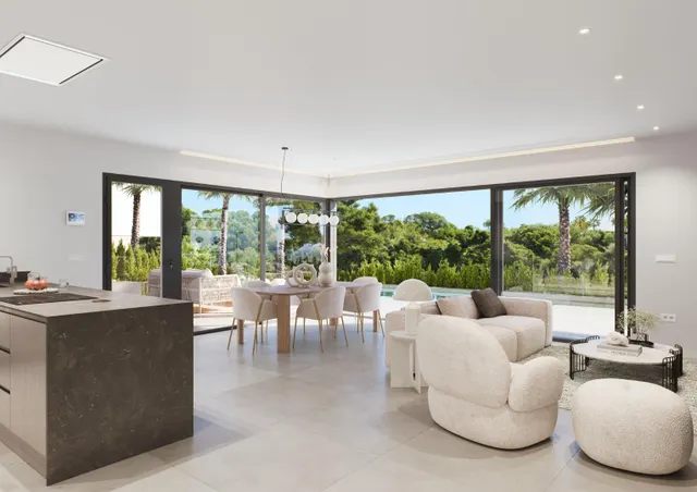 Lujosa villa de diseño exclusivo de 3 dormitorios en un campo de golf — 3