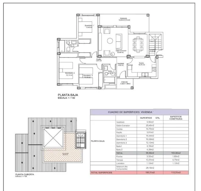 Villas de nueva construcción en amplias parcelas de más de 500 m2 en Lorca — 29