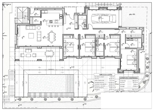 Villa 4 habitaciones 217m² en venta - Benicolada — 14