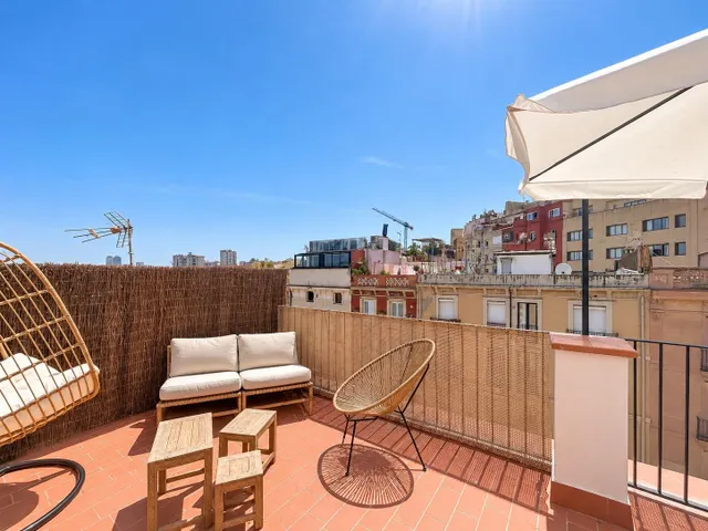 Magnífico ático con gran terraza y vistas despejadas – Carrer de Sant Pau, Barcelona — 14