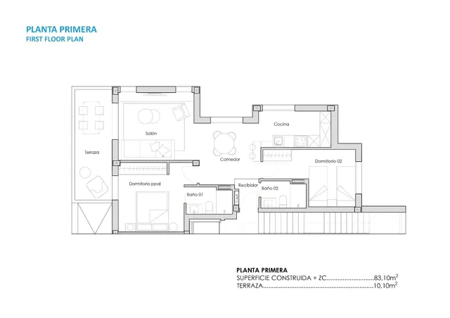 Apartamentos turísticos de nueva construcción en Santa Rosalía Lake and Life Resort Costa Cálida — 24