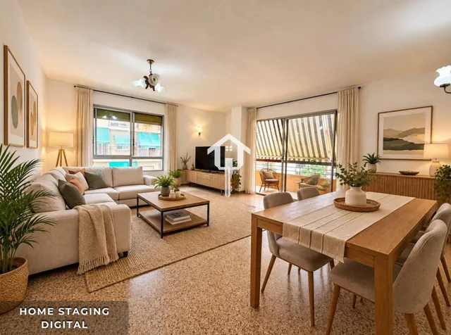 PISO EN VENTA EN ALICANTE. ZONA DE BABEL. 74m2, 4 habitaciones, 1 BAÑO Y 1 ASEÑO, TERCERA PLANTA CON ASCENSOR. — 22
