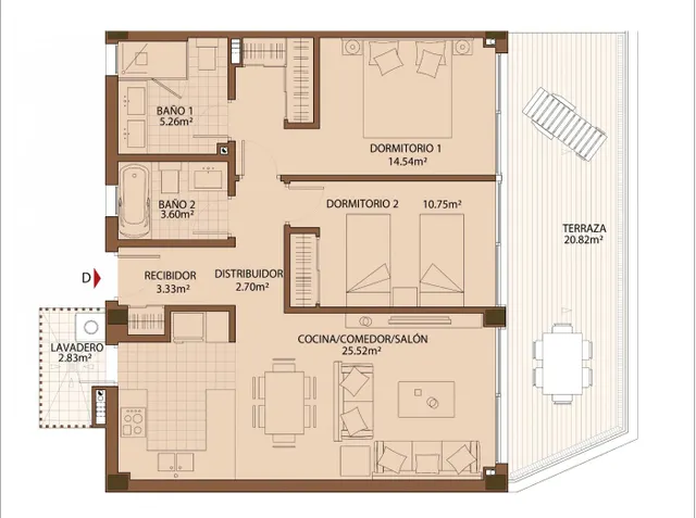 APARTAMENTO A LA VENTA EN FUENGIROLA, CON EXCELENTES VISTAS AL MAR MEDITERRANEO. — 22