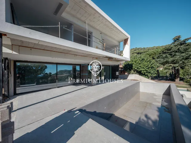 Obra Nueva en construcción en Premià de Dalt con vistas mar - Costa Barcelona — 28